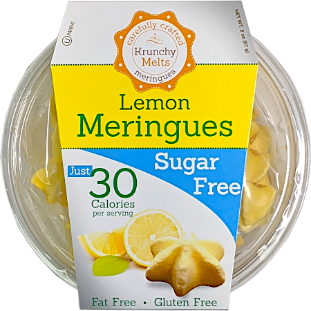 Sugar-Free Meringues - Lemon